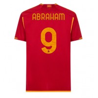 Pánský Fotbalový dres AS Roma Tammy Abraham #9 2023-24 Domácí Krátký Rukáv